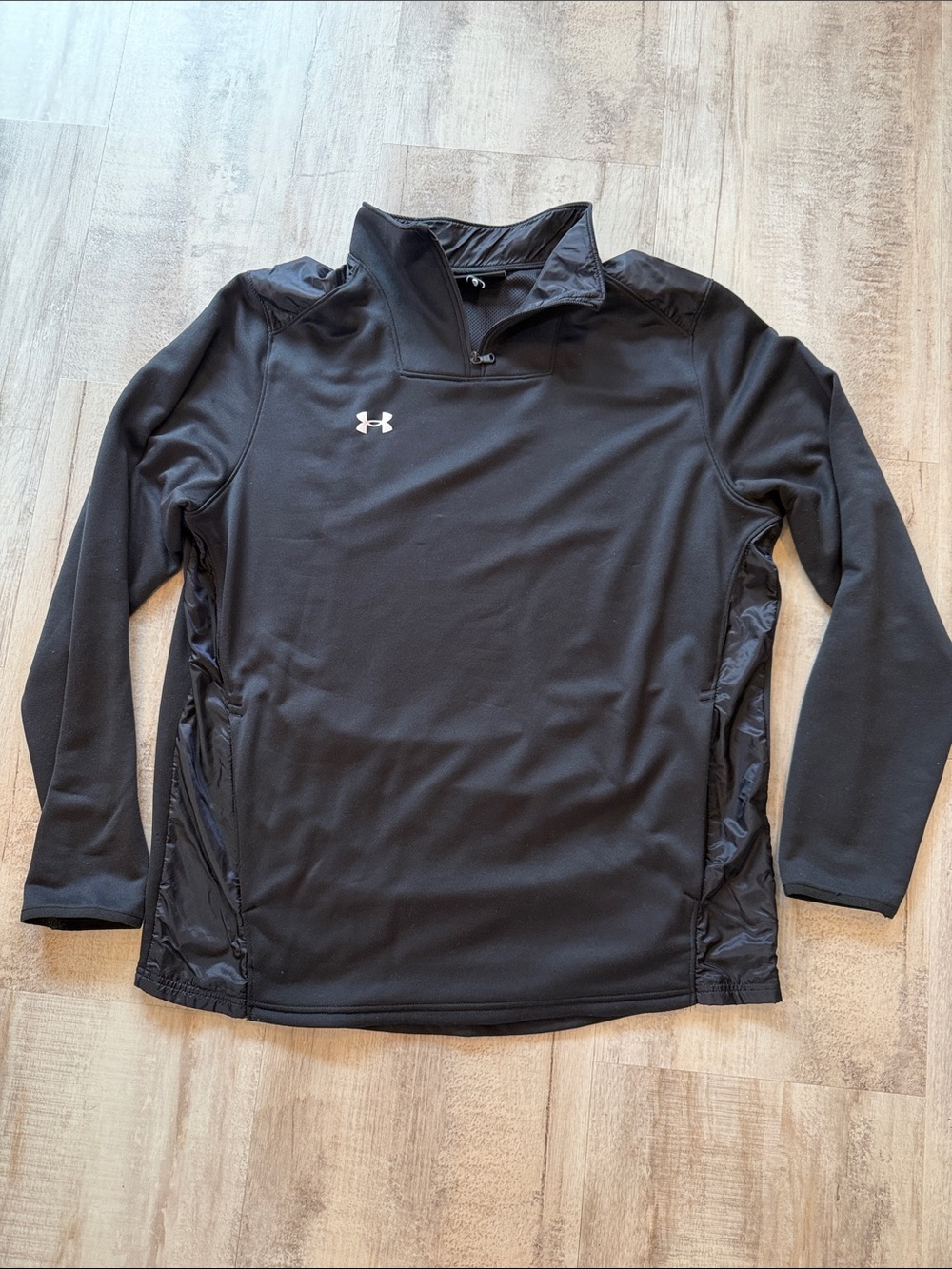 Under Armour Black Quarter-Zip Performance Pullover